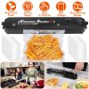 Vacuum Sealer Machine Automatic Food Sealing Machine Food Preservation Storage Saver Dry Wet Soft Hard Food Air Sealing System with 10 Seal Bags
