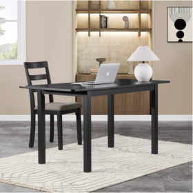 59 Extendable Dining Table, Modern House Dining Room Table For 4-8, Wooden Kitchen Table , Dining Room, Working Office, Home Living Room Furniture For