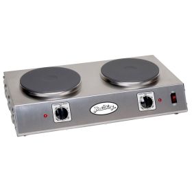 Professional Double Cast Iron Range - Stainless