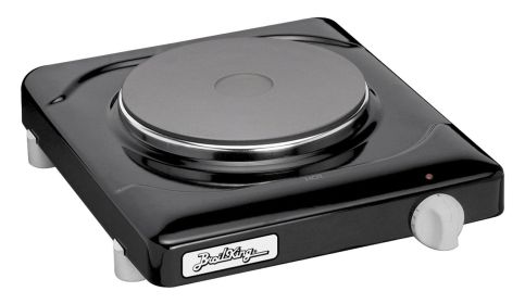 Professional Cast Iron Range – Black
