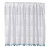 Short Kitchen Semi-Sheer Cafe Tier Curtain Pendant Doorway Hallway Curtain,59x35 inch