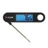 Steel Digital Foldable Probe Meat Thermometer