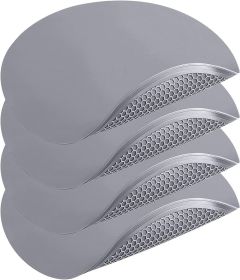 4 Pack 12 Inch Multi-Purpose Silicone Mat, As Drying Mat, Microwave Mat, Trivet, Pot Holder, Placemat, Utensils Rest