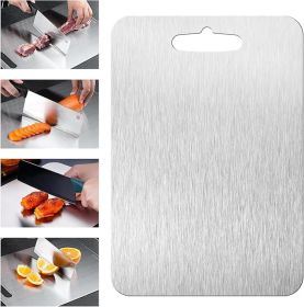 Titanium Cutting Board, Cutting Boards For Kitchen, Double-Sided Titanium Cutting Board for Cutting Vegetables And Meat (14 * 10 in)