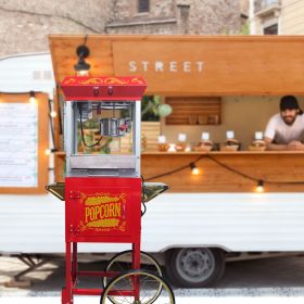 Kaitu Popcorn Machine with Cart