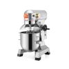 VEVOR Commercial Food Mixer 10Qt 450W 3 Speeds Adjustable 110/178/390 RPM Heavy Duty 110V with Stainless Steel Bowl Dough Hooks Whisk Beater Premium f