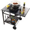 Outdoor Grill Dining Cart