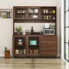 63" W Large Kitchen Hutch