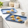 Nonstick Cookie Sheet Set, Blue Speckle, 2-Piece, 13" x 18" 11" x 15"