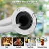 VEVOR Kegerator Tower Kit, Dual Taps Beer Conversion Kit