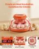 12 Egg Incubator, Automatic Egg Turner with LED Candler, Temperature & Humidity Control, 360° View Clear Window, Poultry Eggs Incubator