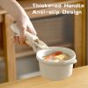 Anti-scalding Silicone Non-slip Take Bowl Clip Hot Plate Gripper, Stainless Steel Pot Clip Pan Gripper, Durable Bowl Holder Tongs Plate Retriever, Ant