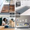 Kitchen Rugs Washable Kitchen Mats for Floor Non Slip Kitchen Mats Set of 2 Absorbent Kitchen Runner, 19.7 X 31.5 In +19.7 X 47.2 In