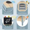 2-In-1 Outdoor Mud Kitchen with Faucet and Extra Chalkboard