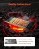 32x14 in Flat Top Griddle Carbon Steel Universal BBQ Grill Pan Cookware