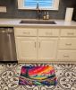Yarrow in Color Memory Foam Kitchen Mat Machine Washable Anti-Fatigue Mat Cushion Comfort Bath Mat or Kitchen Rug