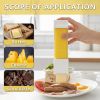Butter Cutter,One Click Butter Cutter Slicer,Efficient Butter Dispenser Stick with Stainless Steel Blade,Butter slicer cutter that can store butter