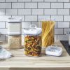 Canister Pack of 4, Flip-Tite® Square Food Storage Container Set