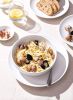 Pasta Bowls 45 oz, Salad Bowls Set for Serving Soup, Pasta, Noodle, Dinner, Large Kitchen Bowl Plates, Microwave Safe - 8.5 Inch, Set of 4, White