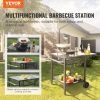 Outdoor Grill Dining Cart