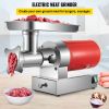 Electric Meat Grinder, 661 Lbs/Hour 800 W Meat Grinder Machine, 1.5 HP Electric Meat Mincer with 2 Grinding Plates,
