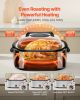 Roaster Oven, 26QT Electric Roasting Pan, 150-450 F Adjustable Temp Fast-Cooking Turkey Roaster with Cool-Touch Handle
