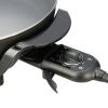 Round Ceramic Skillet Control Dishwasher
