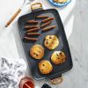 Prairie Signature Cast Aluminum Double Griddle, Charcoal Speckle