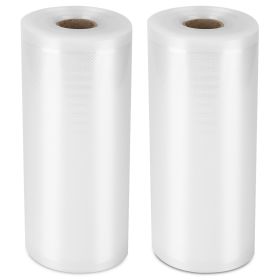 2 Rolls of Vacuum Sealer Bags (Style: 10.82inx49ft BPA Free Safe Vacuum Bags Keep Fresh Vacuum Machine (L))