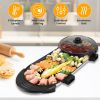2 in 1 Electric Hot Pot with BBQ