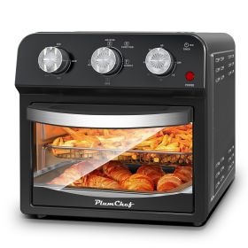 12.5 Qt Air Fryer With Advanced Multi-Function Cooking Grill, (Style: Air Fry, Defrost, Bake, Presets For French Fries, Pizza, Chicken, Fish, And Toast, Dual)