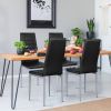 Set of 4 Modern High Back