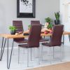 Set of 4 Modern High Back