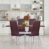 Set of 4 Modern High Back