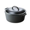 5-Quart Black Cast Iron Dutch Oven