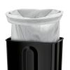 Stainless Steel 13-Gallon Kitchen Trash Can with Step Lid in