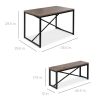 Modern 3-Piece Dining Set