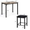Modern 3-Piece Dining Set