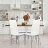 Set of 4 Modern High Back