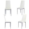 Set of 4 Modern High Back