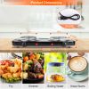2000W Electric Double Burner Portable Coil Heating Hot Plate Stove Countertop RV Hotplate