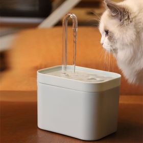 Cat Water Fountain Auto Filter USB Electric Mute Cat Drinker Bowl 1.5L Recirculate Filtring Drinker for Cats Pet Water Dispenser (size: US Plug, Color: Blue)