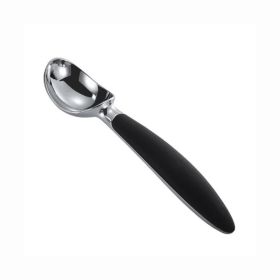 Scooper Dishwasher Safe Alloy Ice Cream Scoop Cookie Dough Scooper (Style: with Anti-Slip Handle for Sorbet Melon Ice Cream Scoop Kitchen Tool (3.5X17cm))