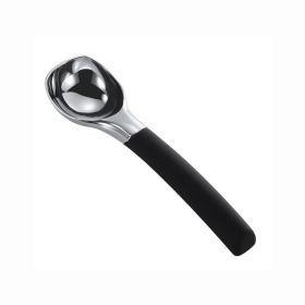 Scooper Dishwasher Safe Alloy Ice Cream Scoop Cookie Dough Scooper (Style: with Anti-Slip Handle for Sorbet Melon Ice Cream Scoop Kitchen Tool (4.5X17.5cm))