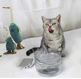 Automatic Pet Water Drinking Fountain Dog Water Dispenser Ultra Quiet Automatic Pet Water Dispenser (Shape: circular)