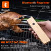 PSJX369 BBQ Meat Thermometer-SUS304 Stainless Steel with Bluetooth 5.2 Connectivity (700ft range), 24-hour battery life