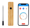 PSJX369 BBQ Meat Thermometer-SUS304 Stainless Steel with Bluetooth 5.2 Connectivity (700ft range), 24-hour battery life