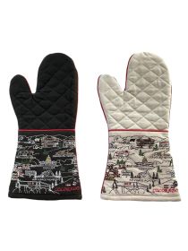 Oven Mitten (Style: Embroidered Colorado Skyline)