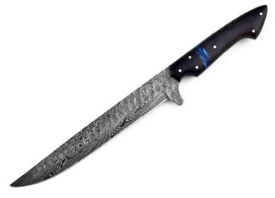 Damascus Carving Knife (Style: Smoky | Damascus Carving Knife | Precise and Smooth | Faneema Cutlery)