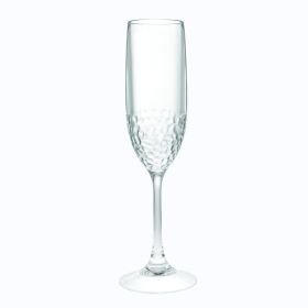 Tritan Lexington Plastic Champagne Flutes (Style: Set of 4 (6oz), Unbreakable Mimosa Glasses Plastic Champagne Glasses, Wedding Champagne Flutes)